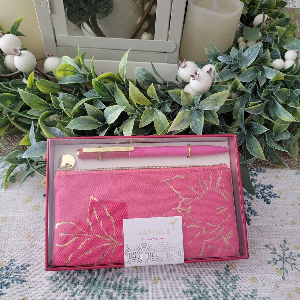 Papyrus Express Beautifully pouch w/pen